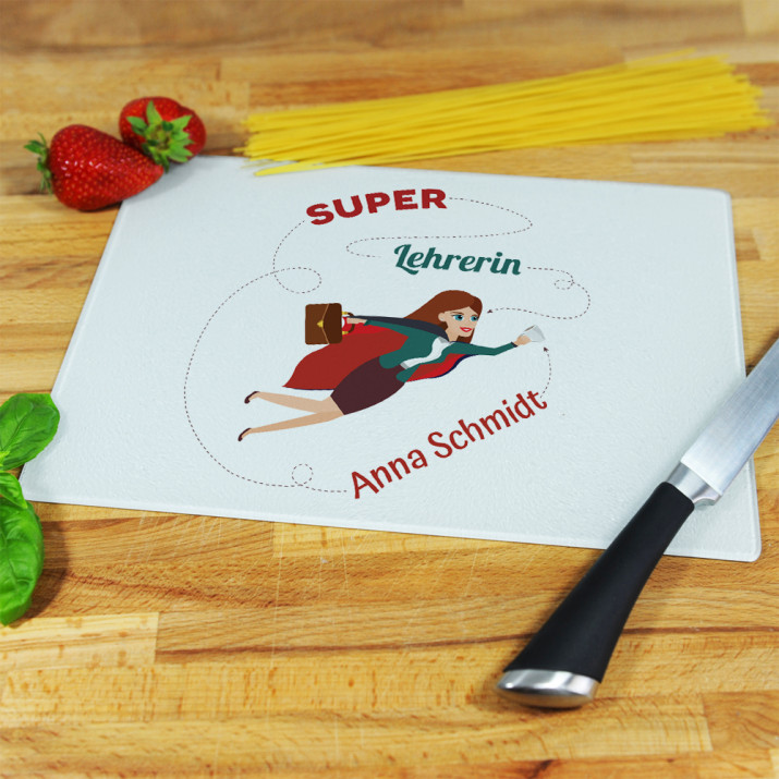 Superlehrerin - Schneidebrett