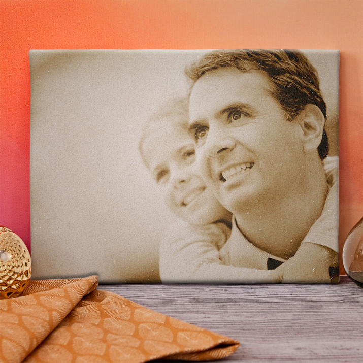 OldPhoto - Leinwandbild