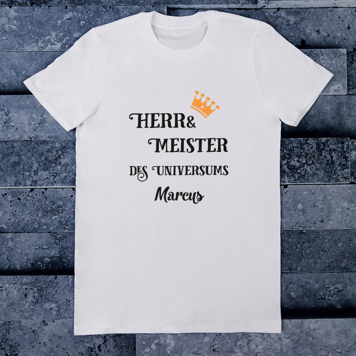 Herr & Meister - T-Shirt mit Aufdruck für Herren