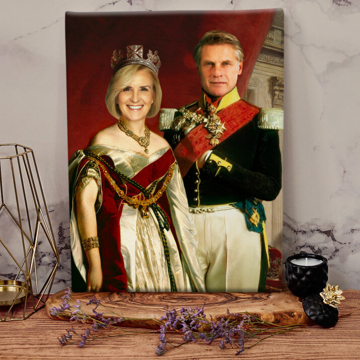 Königspaar - Königsporträt
