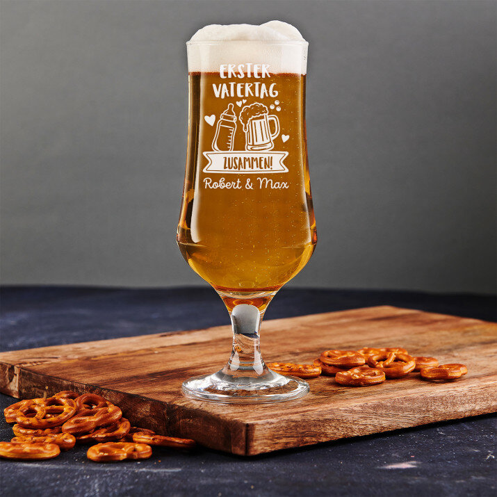 Erster gemeinsamer Vatertag - Bierpokal