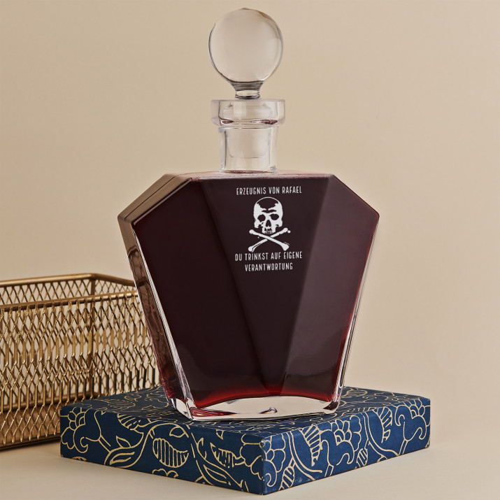 Auf Eigene Verantwortung - Likörkaraffe Auf Eigene Verantwortung - Likörkaraffe