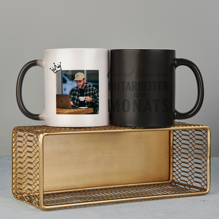 Mitarbeiter jedes Monats - Zaubertasse Mitarbeiter jedes Monats - Zaubertasse