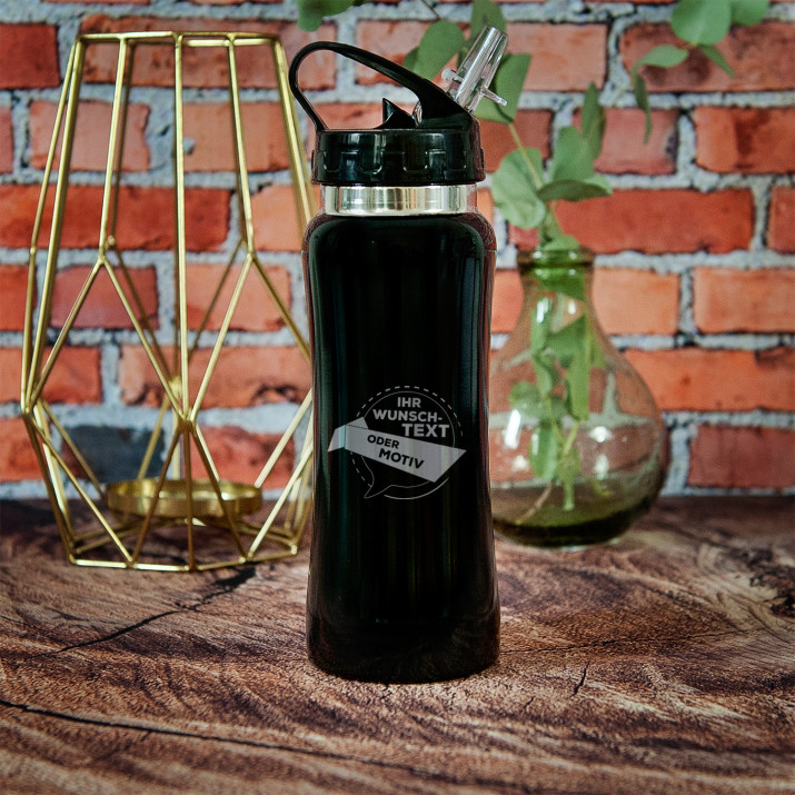 Eigenes Projekt - Trinkflasche mit Gravur