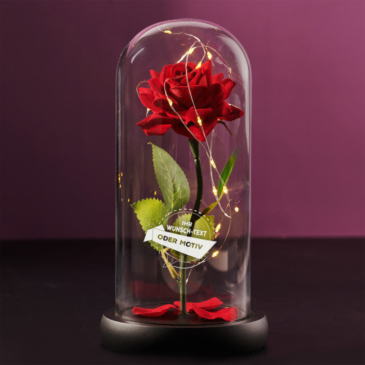 Eigenes Projekt - Ewige Rose Im Glas