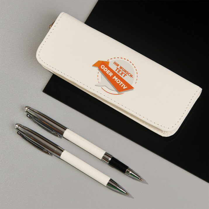 Eigenes Projekt - Schreibset im Lederetui