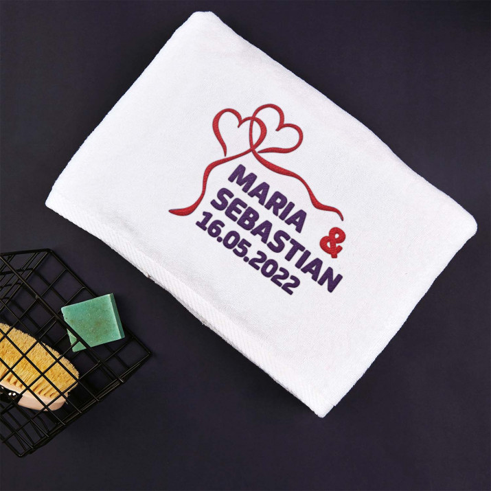 Vogel - Handtuch mit Stickerei Vogel - Handtuch mit Stickerei