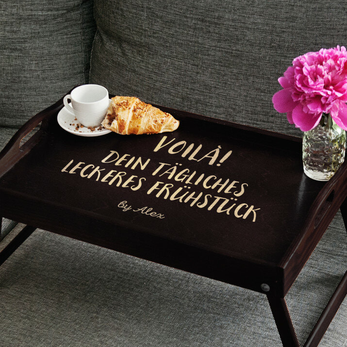 Leckeres Frühstück - Frühstückstablett Leckeres Frühstück - Frühstückstablett