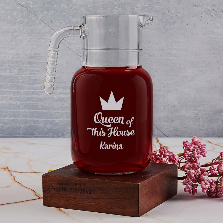 Queen of this house - Glaskrug