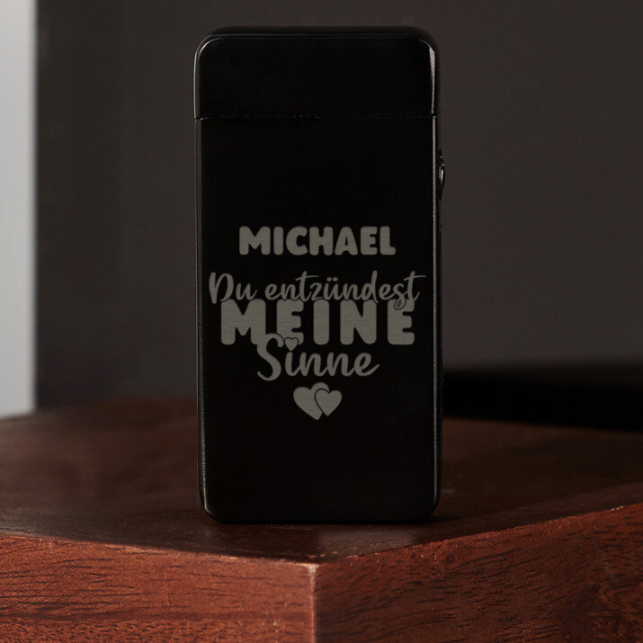 Du entzündest meine Sinne - Plasma-Feuerzeug Du entzündest meine Sinne - Plasma-Feuerzeug