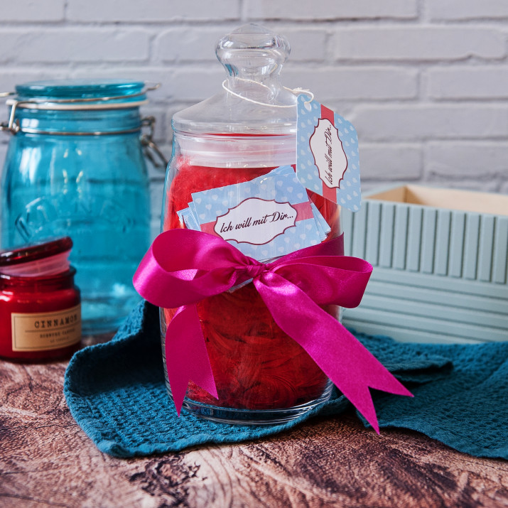 Wunschglas: Ich will mit Dir