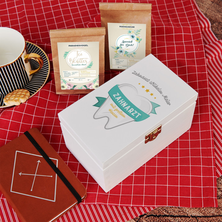 Zahnarzt mit großem Herzen - Teekiste