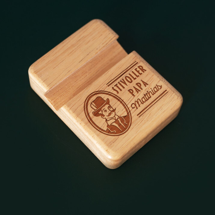 Stilvoller Papa - Telefonständer