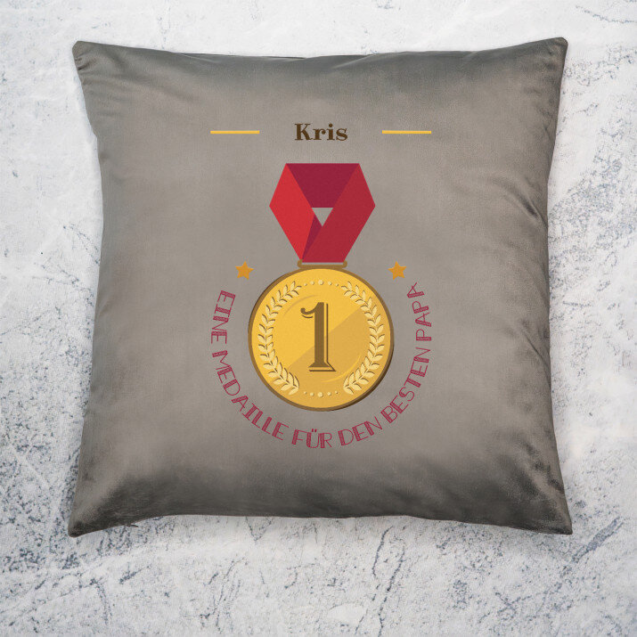 Medaille für Papa - Kissen Medaille für Papa - Kissen