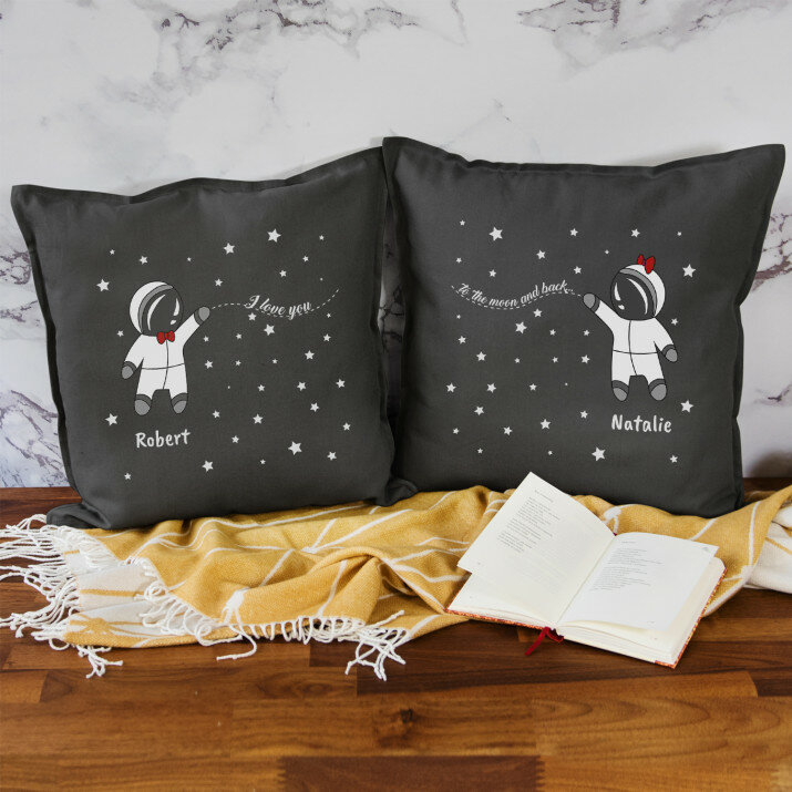 To the moon and back - Kissen-Set