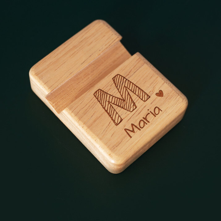 Dein Name - Telefonständer Dein Name - Telefonständer