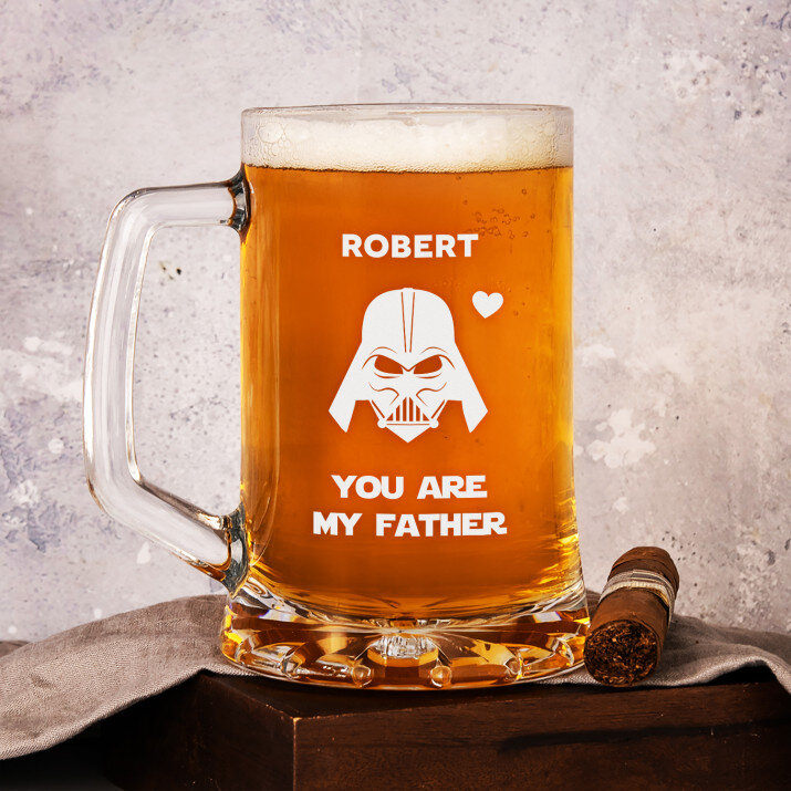 Vader Dad - Personalisierter Bierkrug