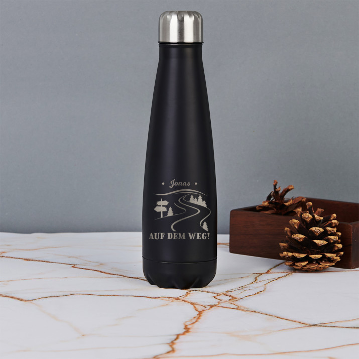 Auf dem Weg - Wasserflasche 500 ml