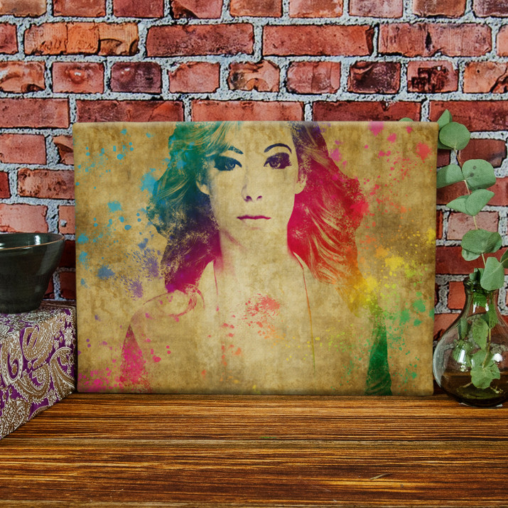 Watercolor - Leinwandbild