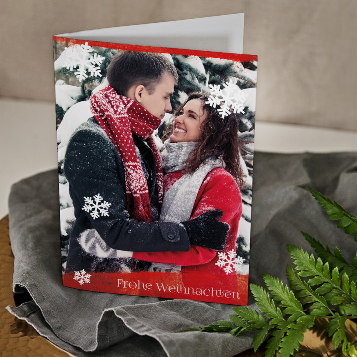 Frohe Weihnachten - Weihnachtskarte