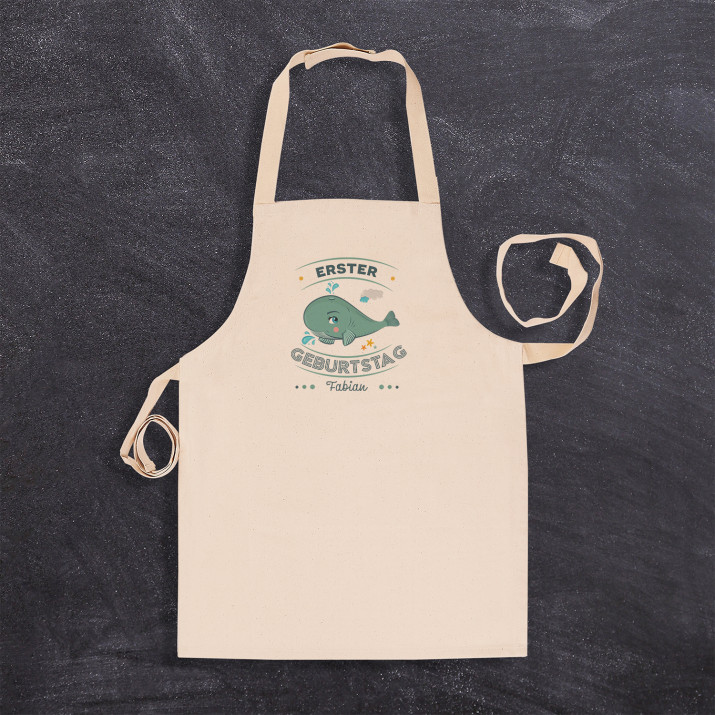 Wal - Kochschürze für Kinder