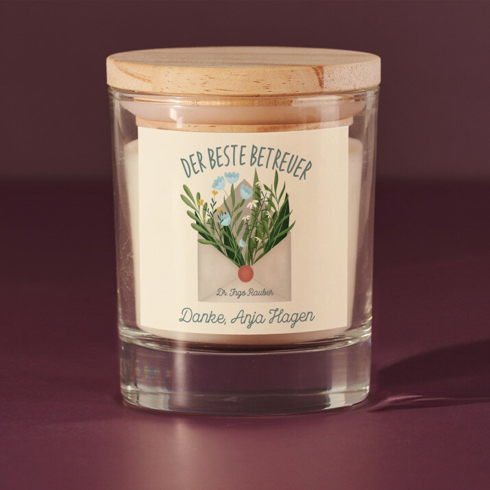 Bester Betreuer - Duftkerze Bester Betreuer - Duftkerze