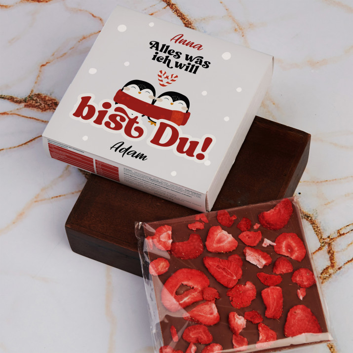 Alles was ich will - Schokolade mit Erdbeeren Alles was ich will - Schokolade mit Erdbeeren