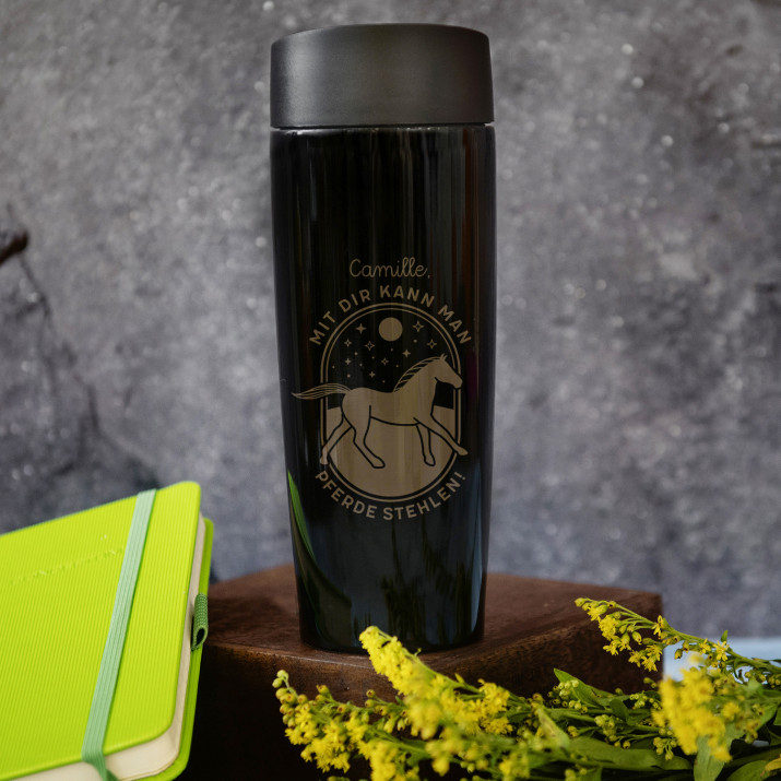 Pferde stehlen - Thermobecher