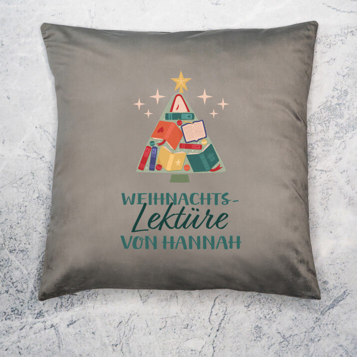 Weihnachtslektüre - Kissen Weihnachtslektüre - Kissen