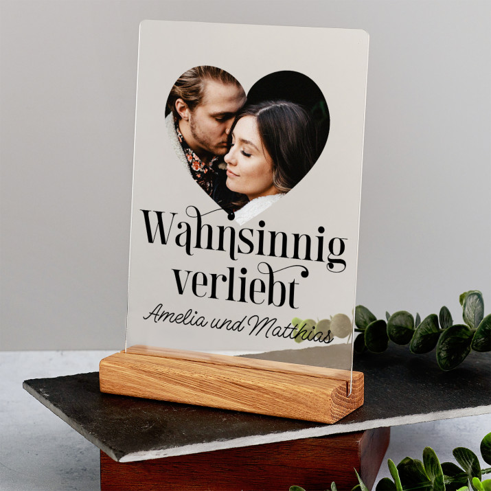 Wahnsinnig verliebt - Druck auf Acrylglas Wahnsinnig verliebt - Druck auf Acrylglas