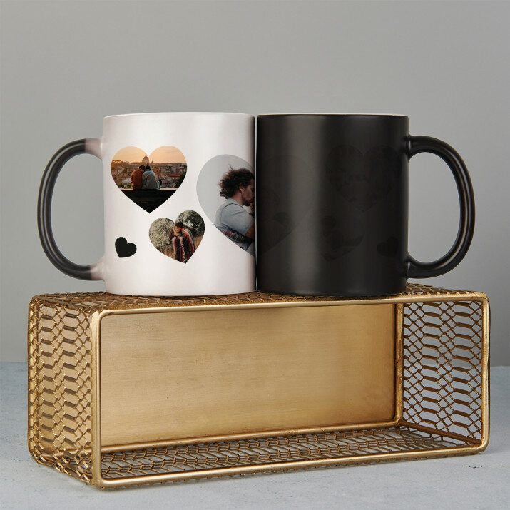 Fotos im herzen - Zaubertasse