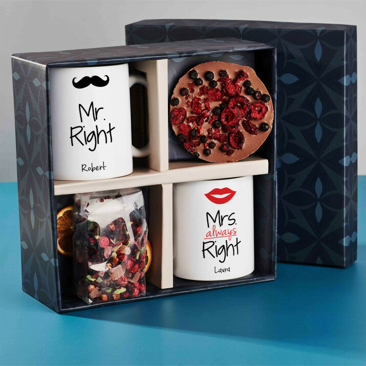 Geschenkset mit Tassen Für das Paar Geschenkset mit Tassen Für das Paar