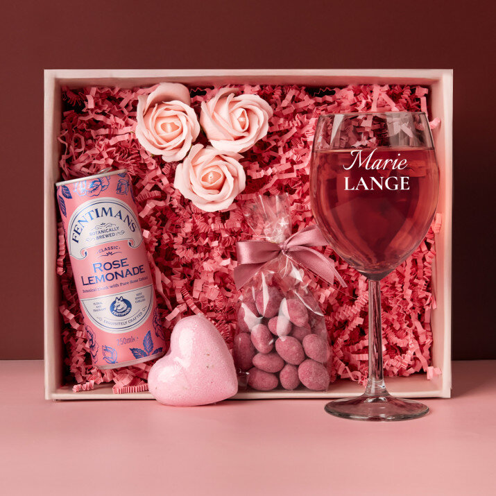 Geschenkset Für die Chefin mit Glas und Limonade Geschenkset Für die Chefin mit Glas und Limonade
