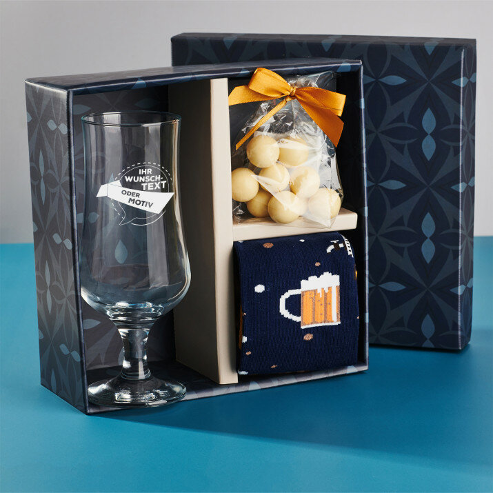 Geschenkset mit Bierpokal Eigenes Projekt