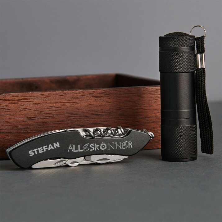 Alleskönner - Multitool Taschenlampe Set