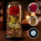Name - Ewige Rose Im Glas