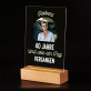 40 Jahre vergangen - Druck auf Acrylglas mit LED Beleuchtung 40 Jahre vergangen - Druck auf Acrylglas mit LED Beleuchtung