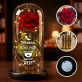 Sie altert nicht - Ewige Rose Im Glas
