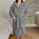 Oma - Bademantel mit Kapuze