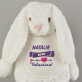 Be my valentine- Maskottchen mit Stickerei