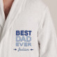 Best dad ever - Herren Bademantel Best dad ever - Herren Bademantel