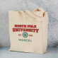 North Pole University - Baumwolltasche mit Aufdruck North Pole University - Baumwolltasche mit Aufdruck