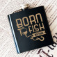Born to fish - Flachmann mit Gravur Born to fish - Flachmann mit Gravur