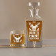 Born to hunt - Whiskykaraffe und Whiskygläser - Set mit Gravur