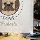 Bulldoggen love - personalisiertes Fotoalbum