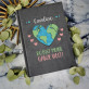 Ganze Welt - Notizbuch A5 mit Aufdruck