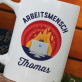 Arbeitsmensch - personalisierte Tasse