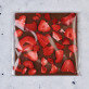 Willst du mein Valentin sein- - Schokolade mit Erdbeeren