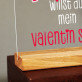 Willst du mein Valentin sein - Druck auf Acrylglas Willst du mein Valentin sein - Druck auf Acrylglas