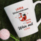 Lieber Weihnachtsmann, bring bitte Wein mit - Tassen